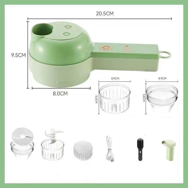 Gatling electric vegetable cutter