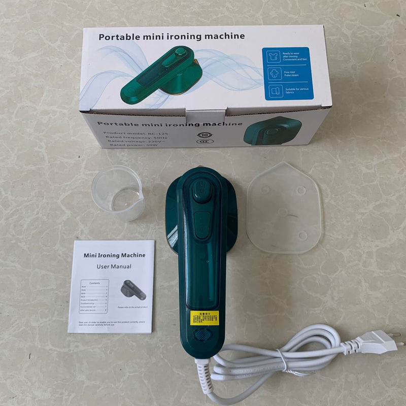 Handheld ironing machine