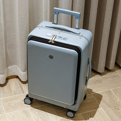 Multifunctional luggage rechargeable trolley case