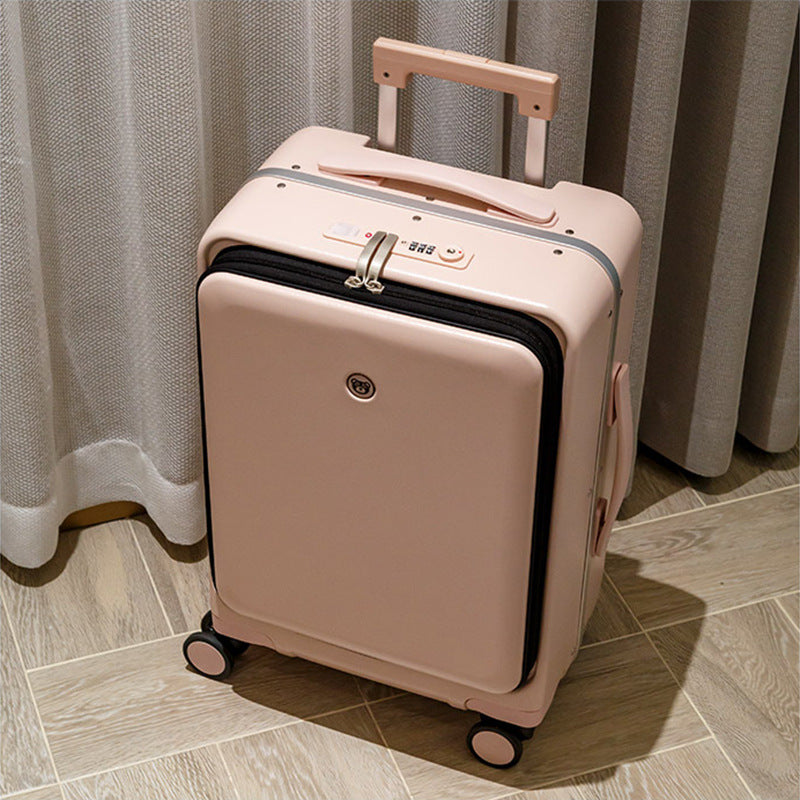 Multifunctional luggage rechargeable trolley case