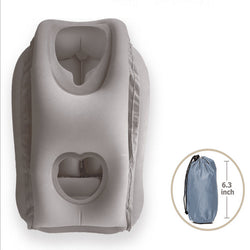 Inflatable PVC  travel pillow