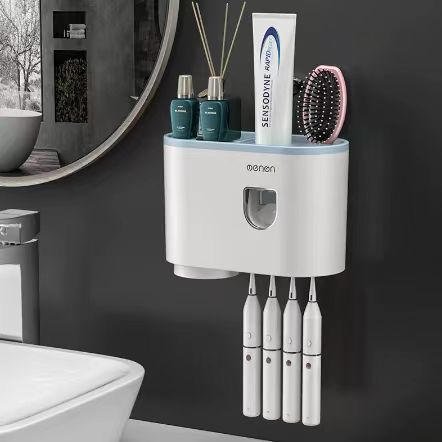 toothbrush wall mount holder